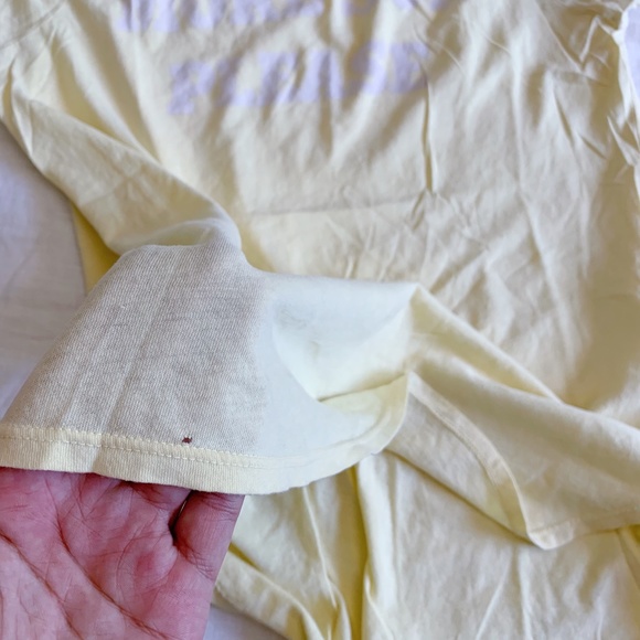 Wildfox Couture More Sun Please Tee in Yellow - Picture 4 of 4